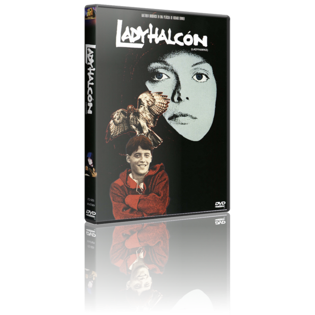 Portada - Lady Halcón [DVD9 Full][Pal][Cast/Ing/Ale][Sub:Varios][Aventuras][1985]