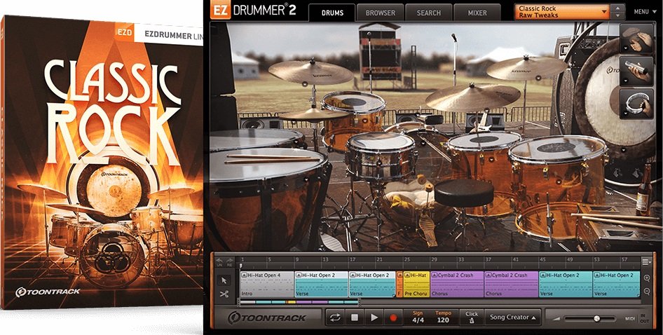 Toontrack Classic Rock EZX v1.0.0 macOS