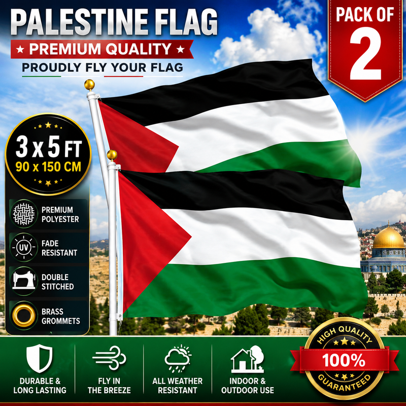 Palestine Flag Display
