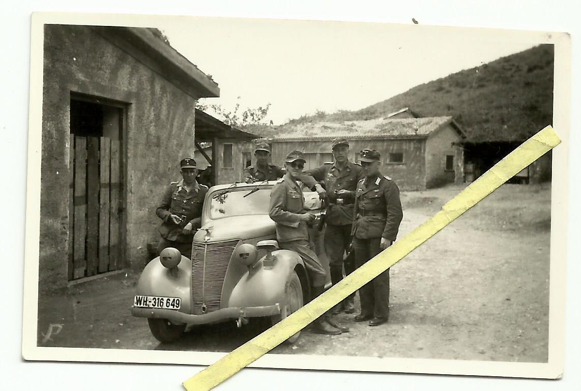 2WK Wehrmacht m.KFZ - Auto - Kübelwagen - Beute 