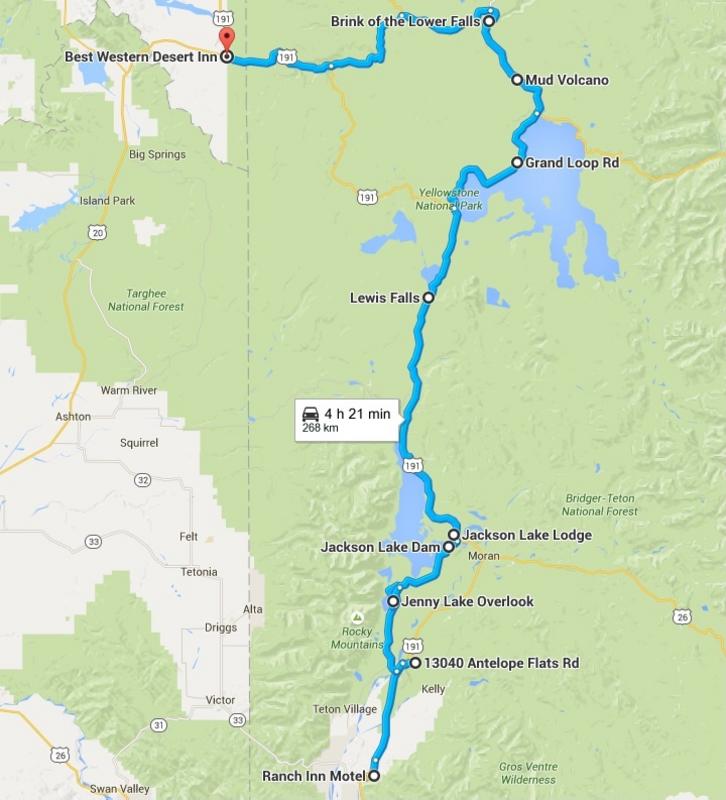Día Dieciocho: Jackson-Grand Teton- Yellowstone - My West USA road trip: un viaje de película. (1)
