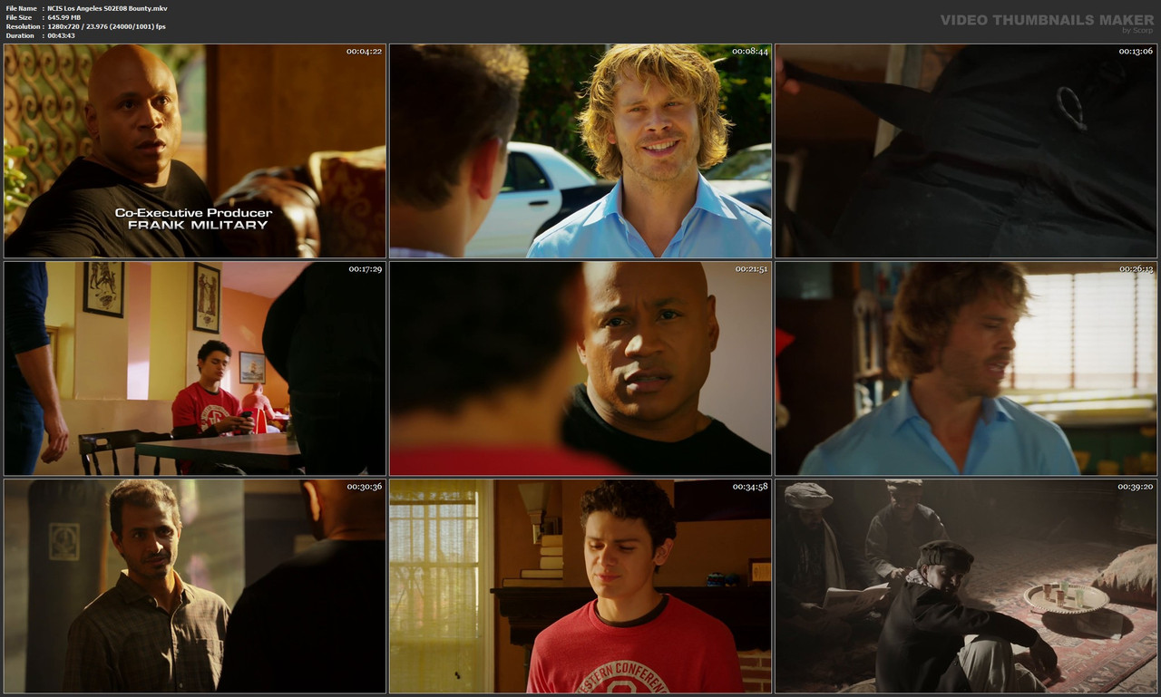 NCIS Los Angeles S02E08 Bounty.mkv