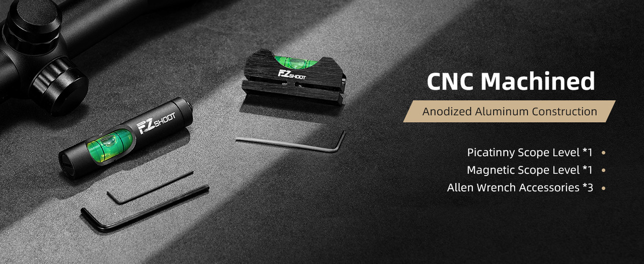 magnetic scope leveling tool for rifle scope installation