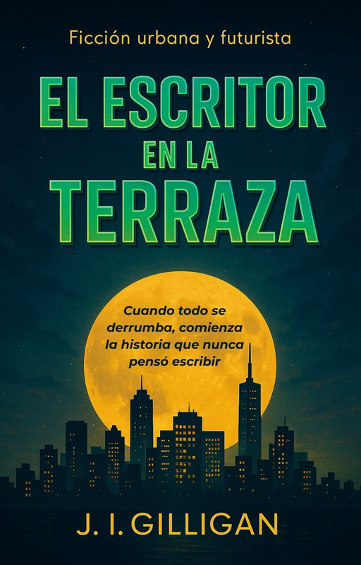 El escritor en la terraza