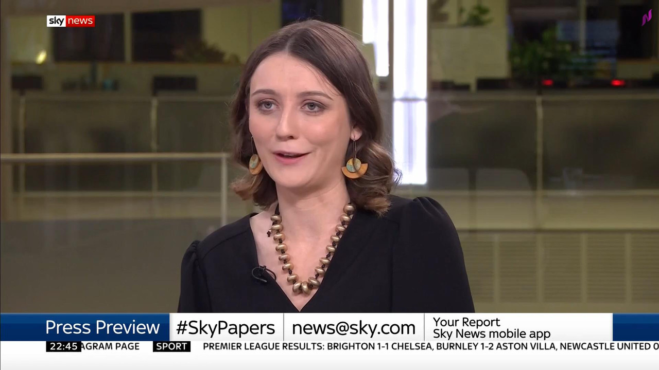 01 January - 22.00.00 - Sky News. All the latest news from Sky N