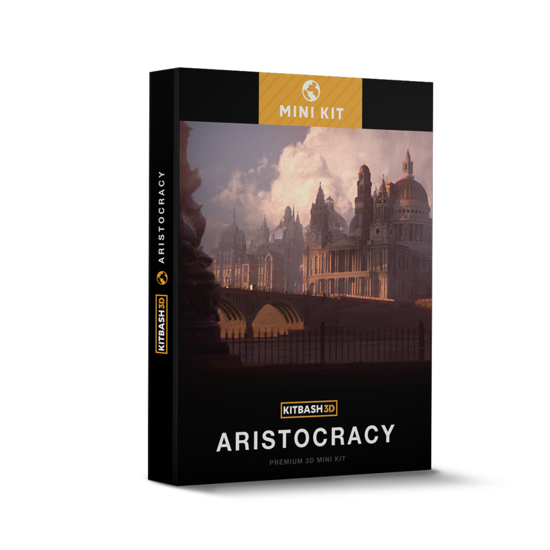 KitBash3D Mini Kit: Aristocracy (Repost)
