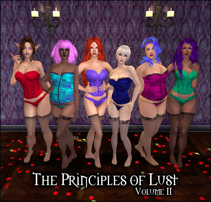 Principles of Lust lingerie preview