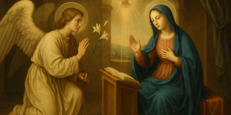 A Anunciação e o Sim de Maria