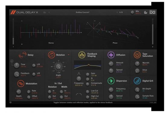 UVI Dual Delay X v1.1.2