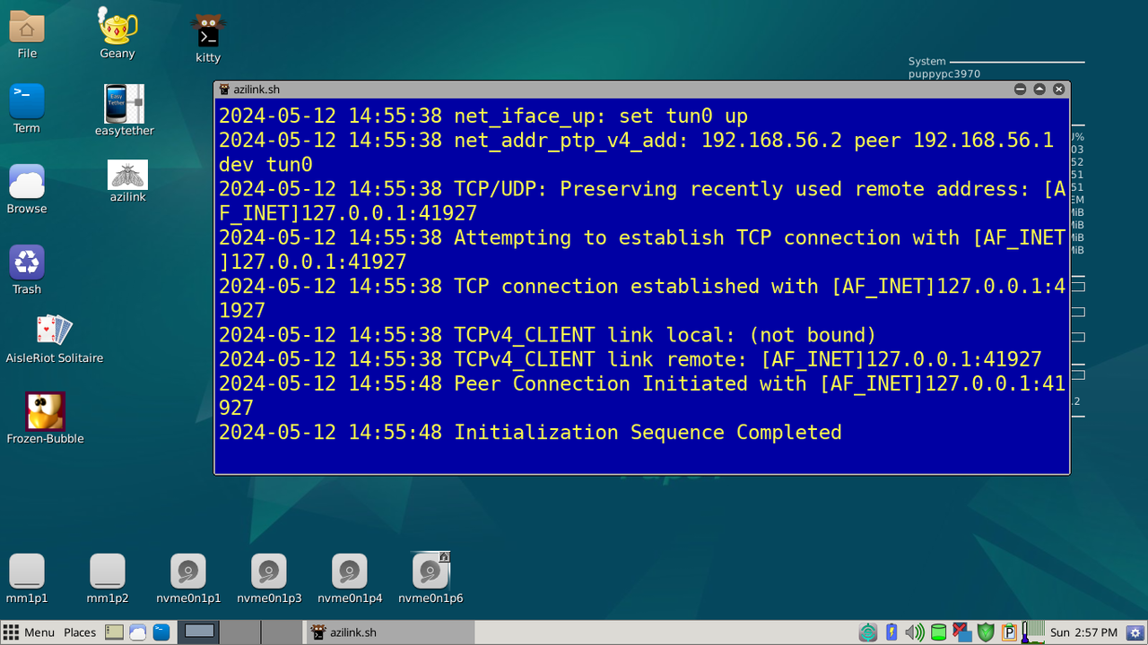 Azilink: opensoure internet through your phone - Puppy Linux Discussion  Forum