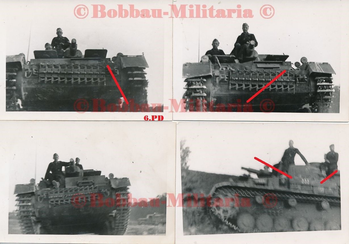 Russland Schapki 1942 Pz.Jg.Abt.269 Sturmgeschütz STUG III der 6