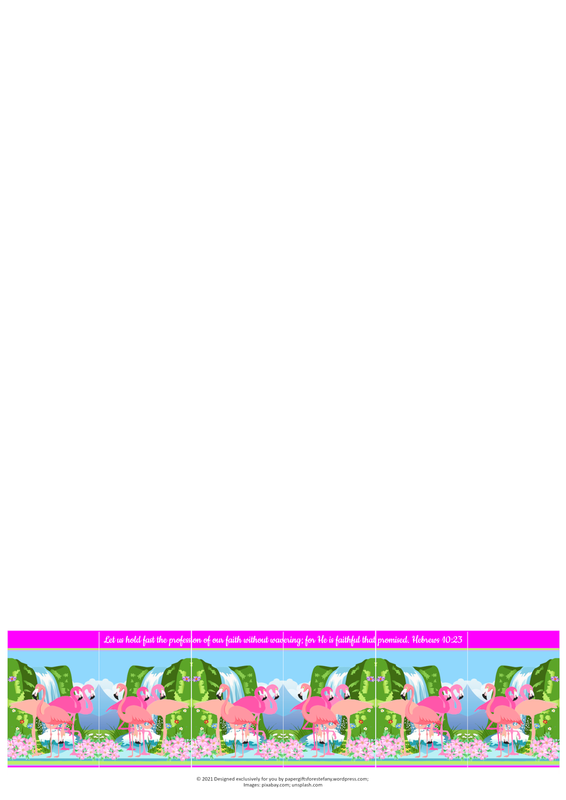 PGFE Flamingo Stationery1 A4