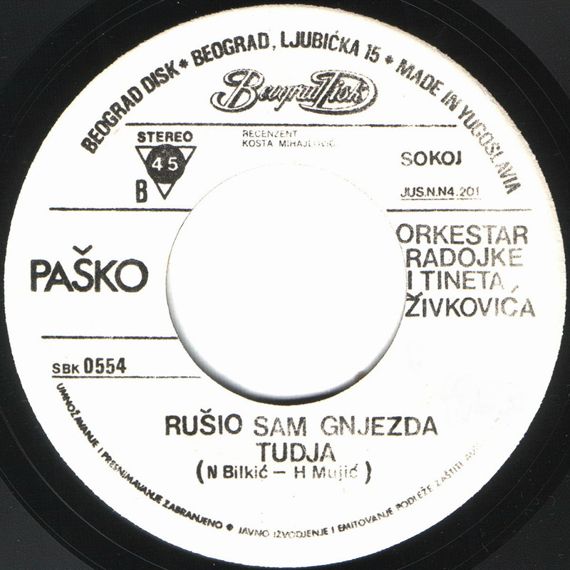 Hasim Handanovic Pasko 1980 sB