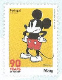 Portugal - 2018 - Mickey - Auto-adesivo - selo 4