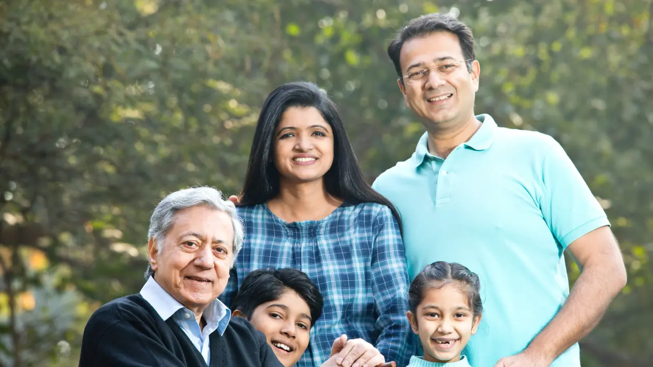 Healthy India Family Image