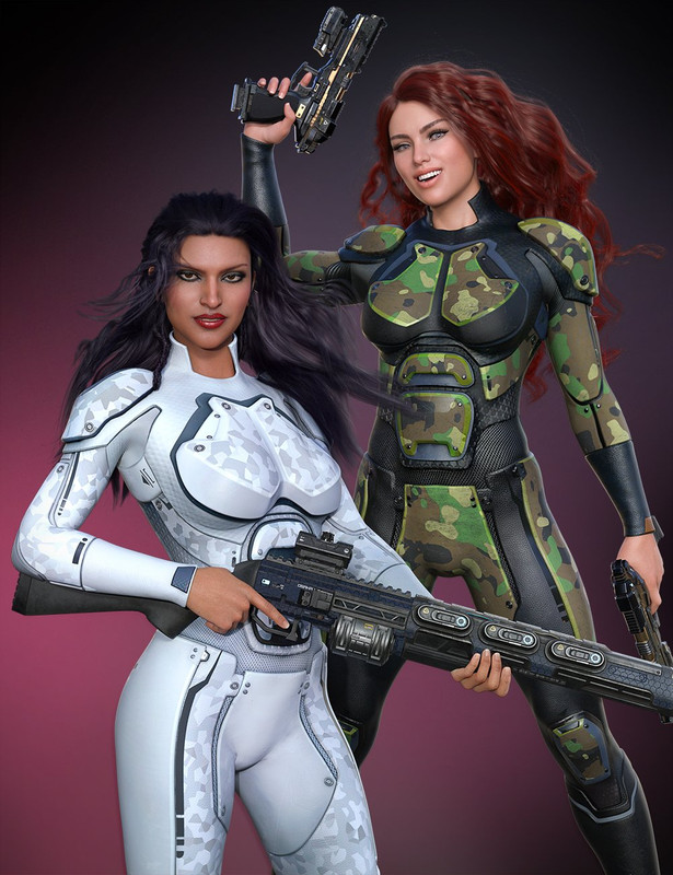 OMNI Suit for Genesis 8 and 8.1 Female Outfit Textures OMNI Suit for Genesis 8 and 8.1 Female Outfit Textures