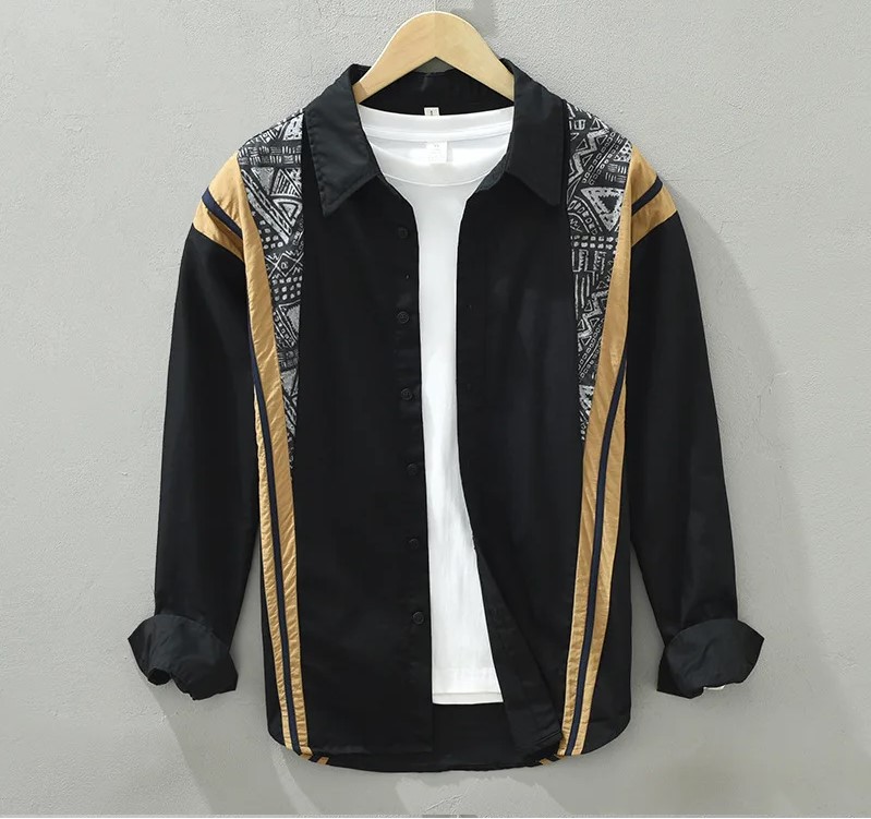 সুতির স্টাইলিস্ট শার্ট (কেবল শার্ট) কাপড়ের সুতি