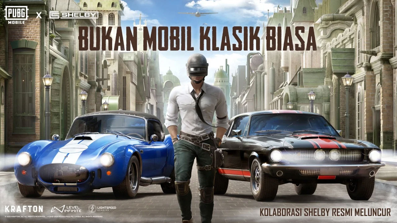 PUBG MOBILE Hadirkan Mobil Klasik Shelby American ke Medan Tempur