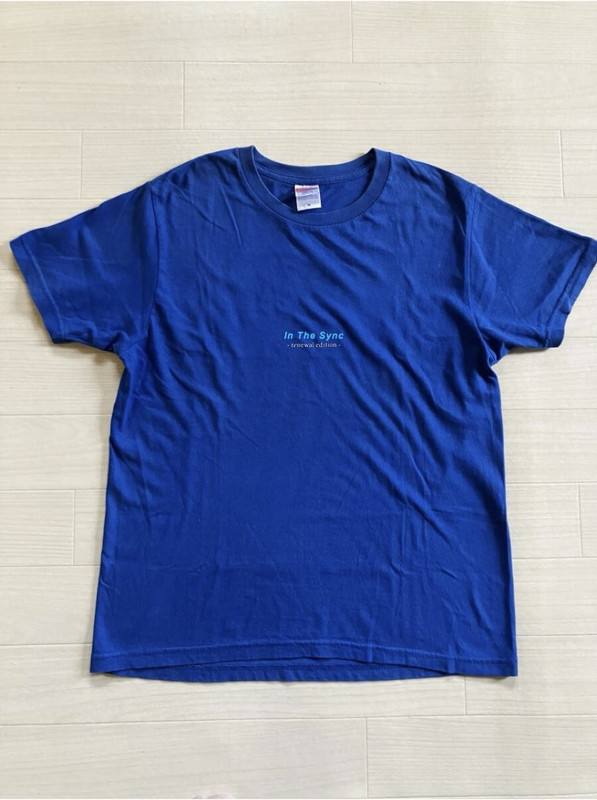 『In The Sync -renewal edition-』極シンプルなロゴTシャツ (S/M/L/XL) ￥2,700 (前)