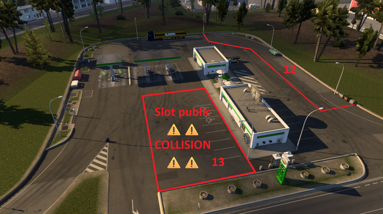 Station essence publique (⚠️Collisions)