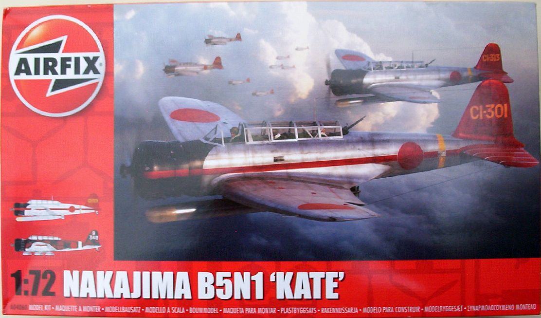 Airfix 72 Nakajima B5N1 Kate