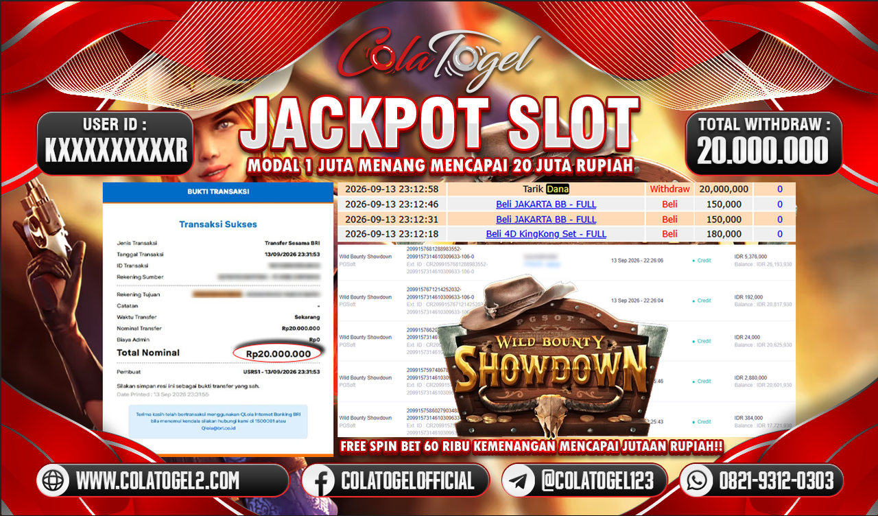 JACKPOT SLOT GACORR!!