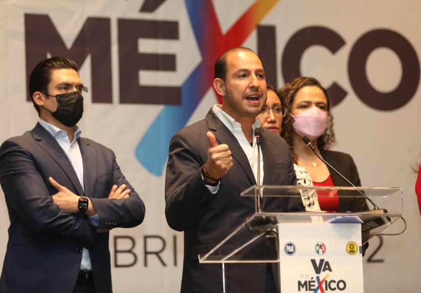 Coalición PRI, PAN y PRD condena actuar de funcionarios en Revocación de Mandato