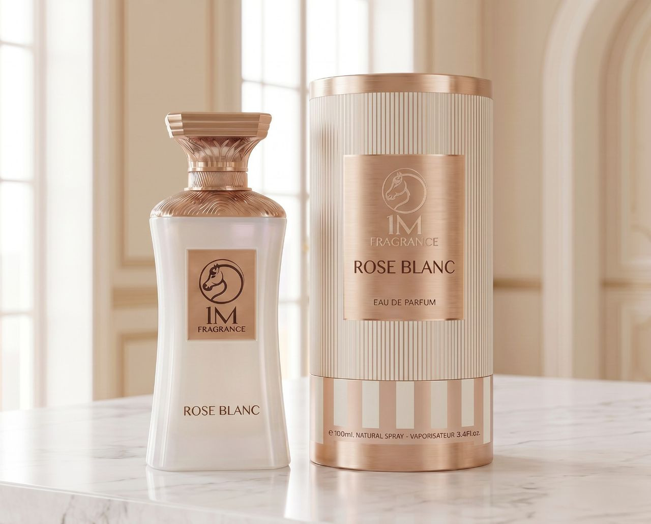 Rose Blanc Eau de Parfum 100ml — 1M Fragrance