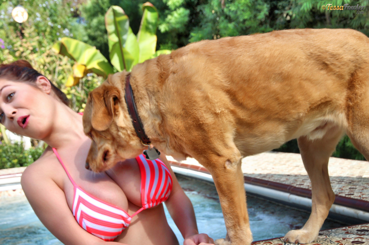 tessa fowler candy stripe bikini bts set 1 4