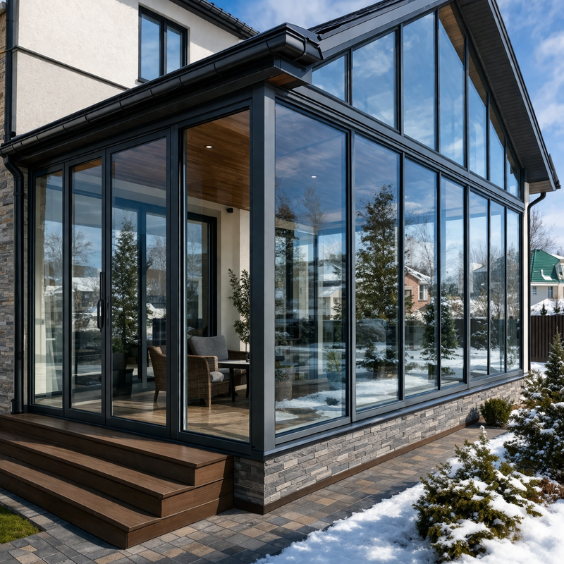 Остекление веранды