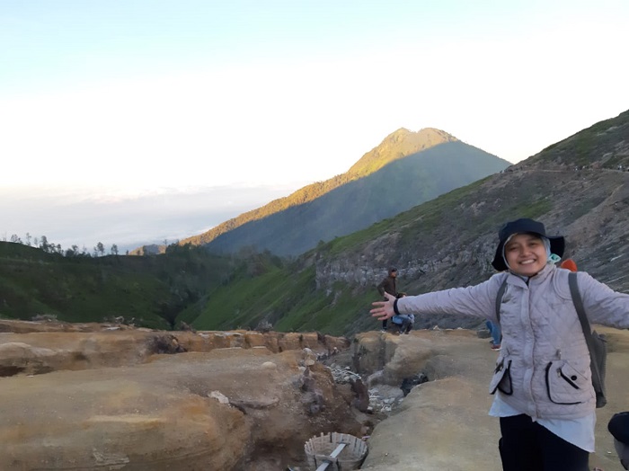 Pemandangan di sekitar Kawah Ijen