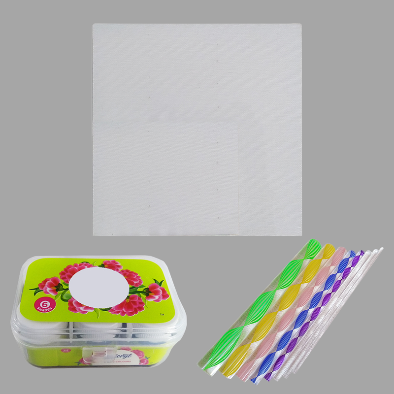 Dot Mandala on Canvas DIY Kit