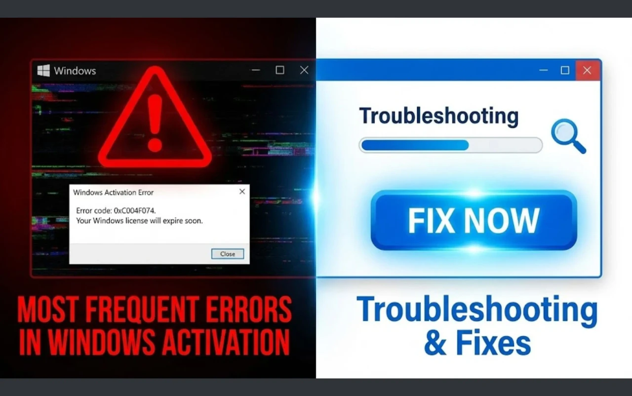 Common Windows Activation Problems and Their Root Causes