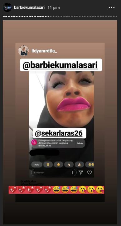 Warganet tirukan hasil sulam Barbie Kumalasari 