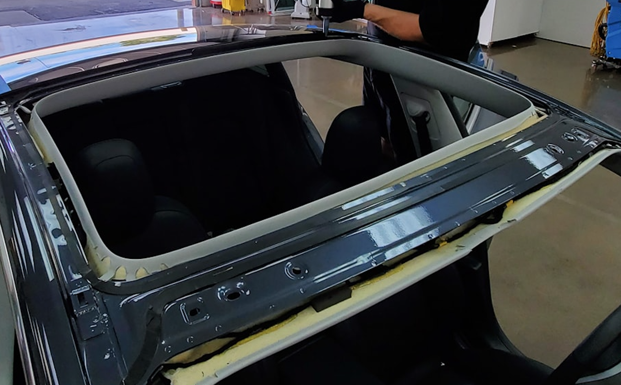 joint toit tesla model 3