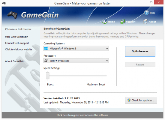 PGWare GameGain 4.10.26.2020 Multilingual