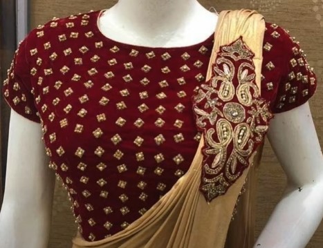 Velvet Blouse Price