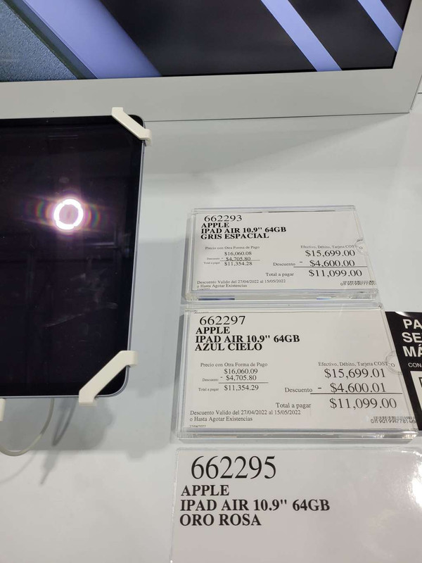 Costco: Apple iPad Air 2020,10.9 64gb 