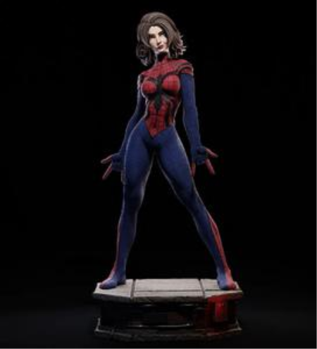 Ca 3d Studios – Spider-Girl – 3D Print Model