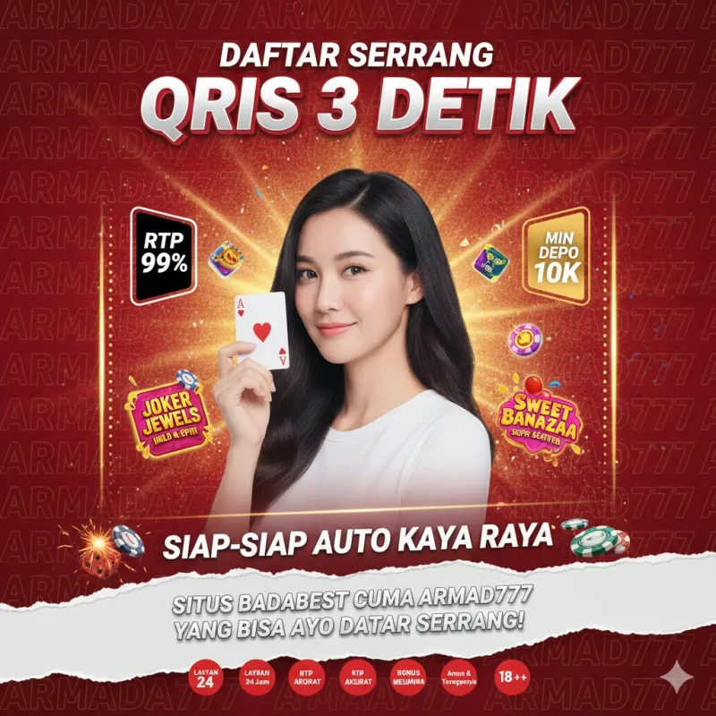ARMADA777 : Slot QRIS 3 Detik – Slot Gacor Terbaru 2026