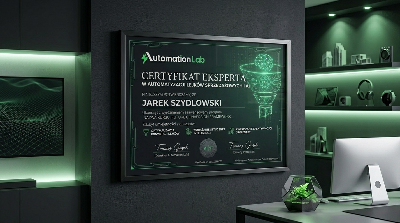 Certyfikat Ukończenia