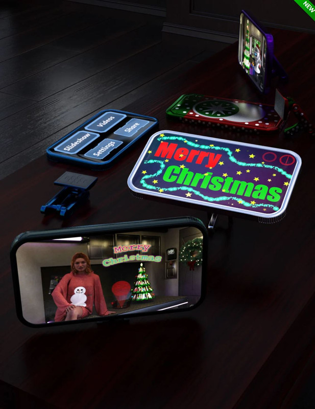 Digital Xmas Viewer (Free on Daz3d)