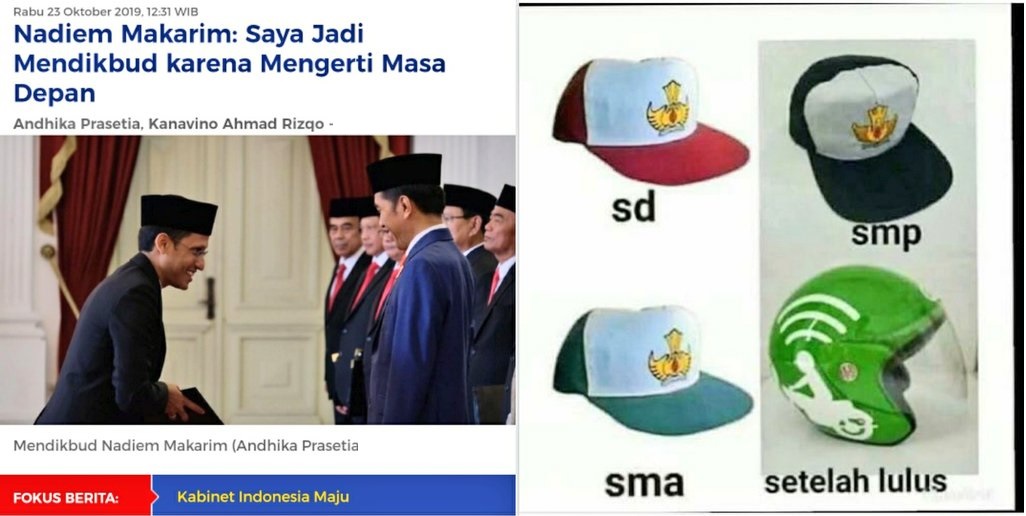 Meme tentang setelah lulus dari sekolah