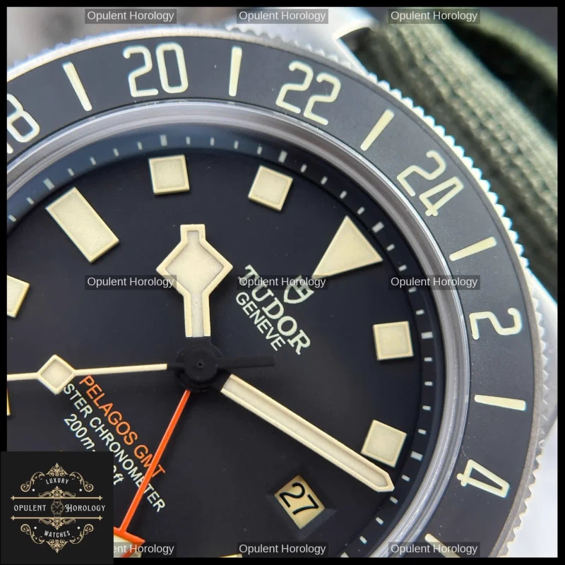 Tudor Pelagos FXD GMT Black Dial Titanium 42mm - Super Clone