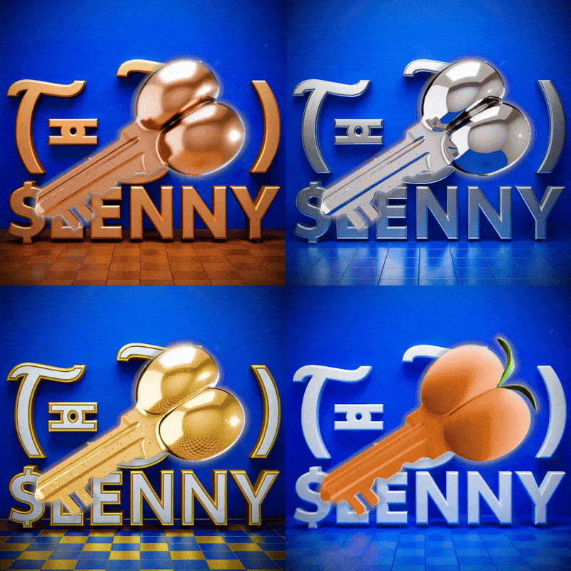 HBAR NFT Collection LENNY ASCIIS (͠≖ ͜ʖ͠≖)つ🍑🔑
