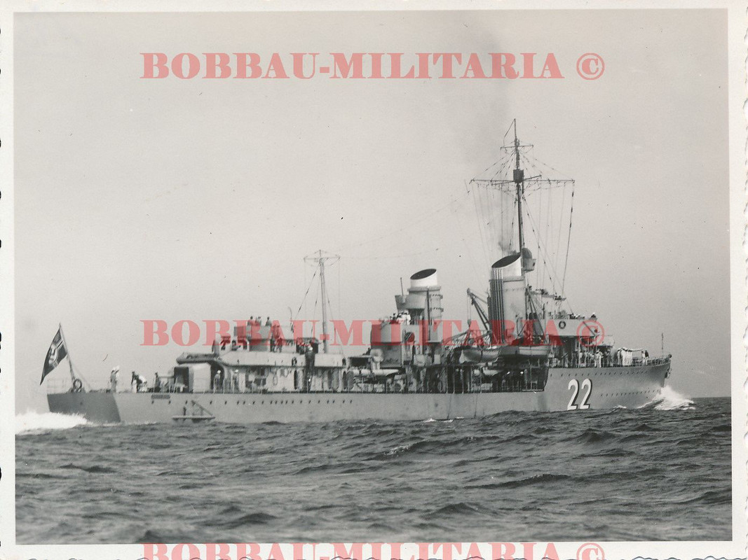 Kriegsmarine Zerstörer Z 6 Theodor Riedel Kennzahl 22 Kriegsschi