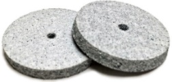 Rueda de silicona blanca