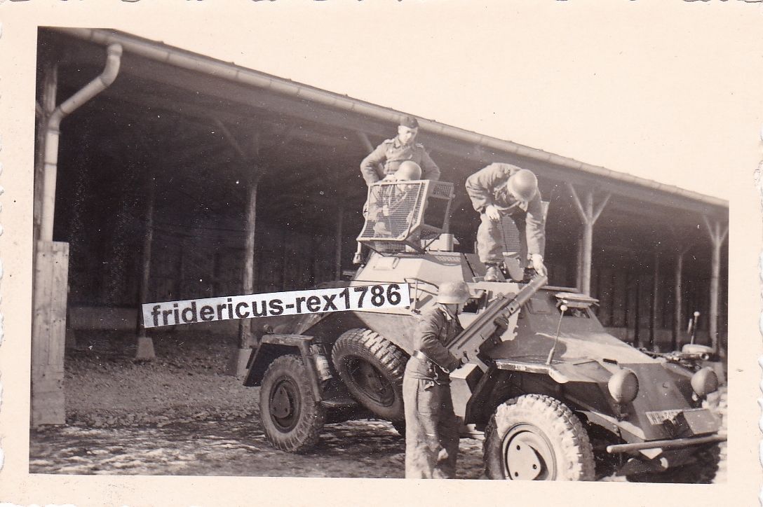 Foto elite Panzerspähwagen Panzer Tank Sd.Kfz 22