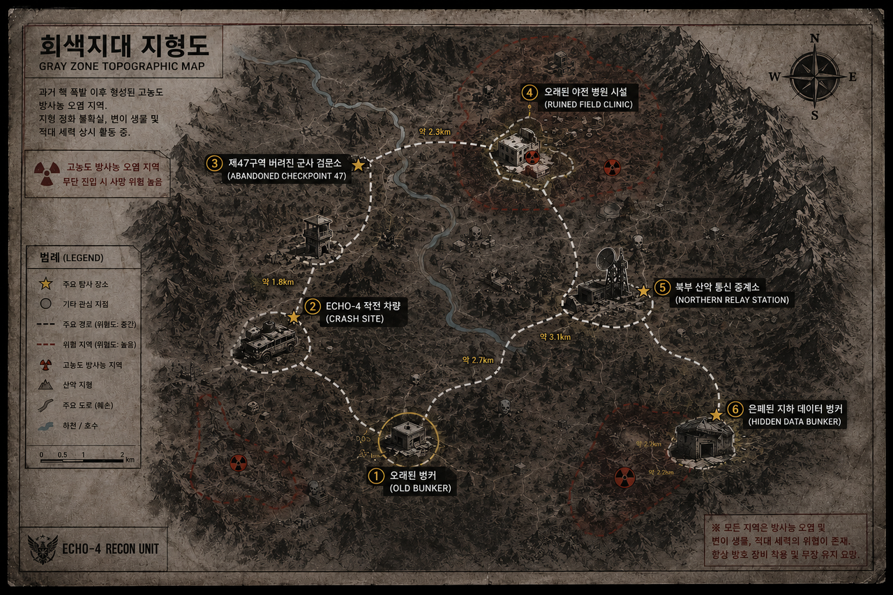 Gray Zone Operational Map