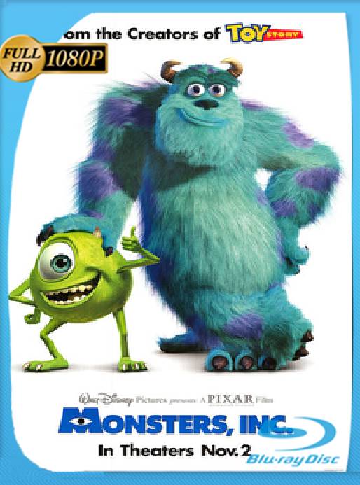Monsters, Inc. (2001) BRrip [1080p] [Latino] [GoogleDrive] [RangerRojo]